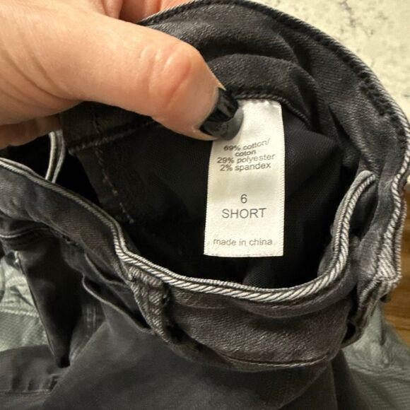Maurices Everflex High Rise Skinny Jeans Washed Black Size 6S - Picture 6 of 6